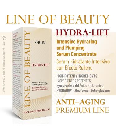  LINE OF BEAUTY Ultra Hydrating Serum | Effect Filled with HYDRANOV & Hyaluronic Acid | Intense Anti-Aging | Anti-Wrinkle | Firming & Lightweight | Instant & 24-Hour Hydration | Conditioner | Made - Buy Online on GoSupps.com