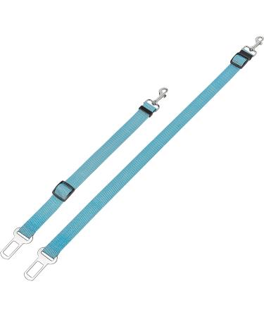 Ultra 1 Blue Dog Seat Belt Adjustable Pet Car Seatbelt Dog Harness Safety Leads Cat Vehicle Travelling Leash 40cm to 53cm Dog Seat Belt for Car Dog Seatbelt Car Restraint Pet Accessories for Dogs Pack of 1 Blue - Buy Online on GoSupps.com