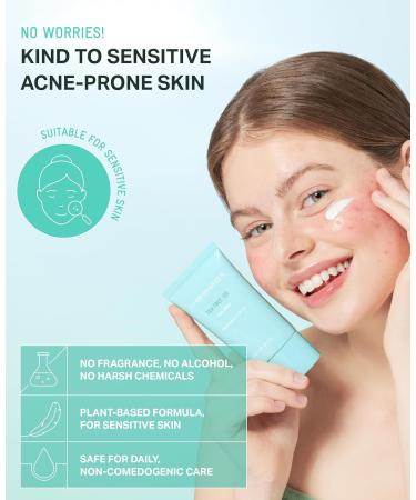 BRING GREEN Tea Tree CICA Mineral Sunscreen SPF 50+ PA++++ | Non-Nano Zinc Oxide Face Sun Lotion Reef Safe Korean Sunscreen for Sensitive Skin Oil-Free 1.69 fl. oz - Buy Online on GoSupps.com