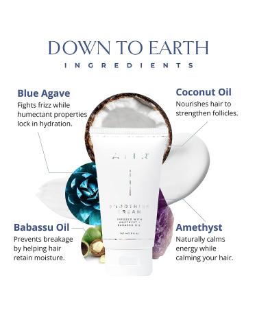 AIIR Smoothing Cream - Frizz Control & Heat Protectant for Silky, Shiny Hair - Blow Dry & Blow Out Cream - 5oz - Buy Online on GoSupps.com