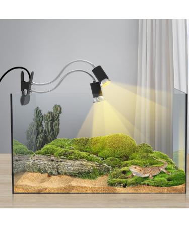 Shop LEDBOCLI TILD Heating Light Bulbs 3.5W 25W 50W for Aquariums & Reptiles - E27 Clip Lamps with UVB for Lizards Turtles & Snake Habitats - Buy Online on GoSupps.com
