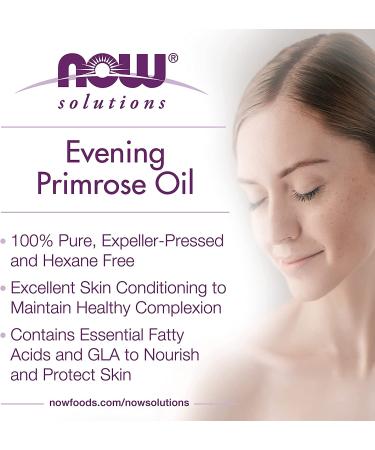 Buy Now Foods Evening Primrose Oil 4 fl oz | Premium Health Benefits - Buy Online on GoSupps.com