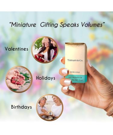 Tiffany & Co. Mini Perfume Rose Gold Women Splash EDP 0.16 fl.oz / 5 ml Travel size Floral 0.16 Fl Oz (Pack of 1) - Buy Online on GoSupps.com