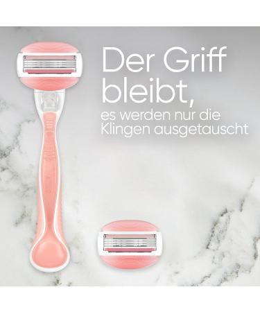 Buy Gillette Venus Comfortglide Spa Breeze Razor Blades for Women - 4 Replacement Blades + Handle - International Shipping Available - Buy Online on GoSupps.com