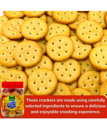 Crackers bundle contains Gullon Nibbles Jar 250g x3 Nibble Bowl - Buy Online on GoSupps.com