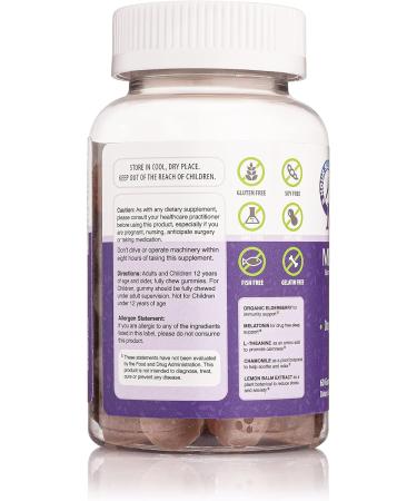 Melat-8 Gummies - Melatonin 4mg Elderberry Theanine Chamomile and Lemon Balm for Sleep Support - 60 Count - Buy Online on GoSupps.com