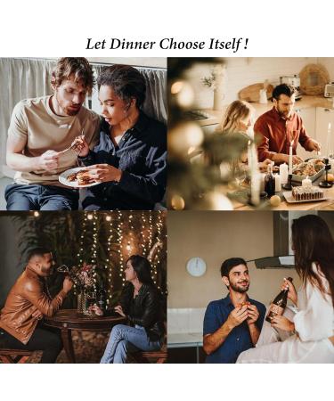 Anniversary Date Night Gifts for Him Her Boyfriend Girlfriend Husband Wife Birthday Couple Gift Dinner Food Decider Dice for Men Women Funny Engagement Wedding Valentines Day Gift Ideas Food Dices - Buy Online on GoSupps.com