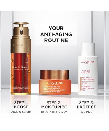 Buy Clarins NEW UV Plus Anti-Pollution SPF 50 Tinted Face Sunscreen - Medium Shade for Ultimate UV Protection | International Shipping Available - Buy Online on GoSupps.com