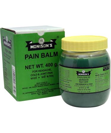 Monison's Pain Balm 400g - Fast Relief for Muscle & Joint Pain | International Shipping Available - Buy Online on GoSupps.com