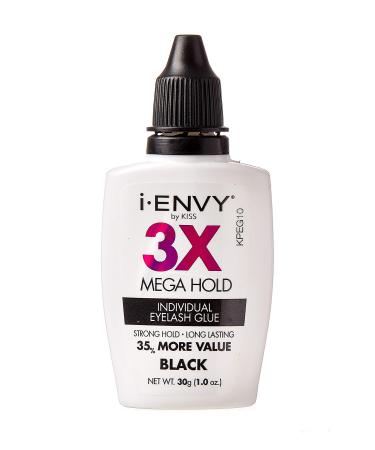 i-ENVY by Kiss 3X Mega Hold Individual Lash Glue Black