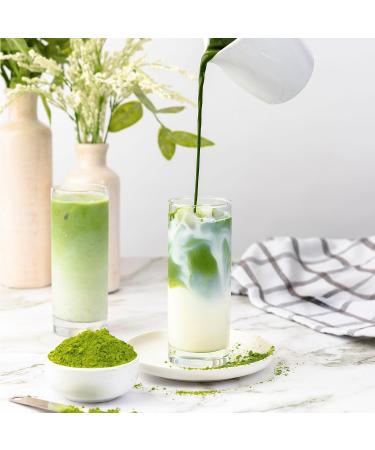 Japanese Organic Matcha Green Tea Powder - Premium Grade 50g | Produced in Uji Kyoto, Japan | Ideal for Drinking, Cooking, Baking, and Smoothie Making | Vegan & Vegetarian Friendly - Buy Online on GoSupps.com