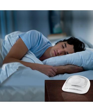 Homedics Natural Sleep Aid | 5 Soothing Tones & White Noise | Perfect for Better Sleep & Travel - Buy Online on GoSupps.com