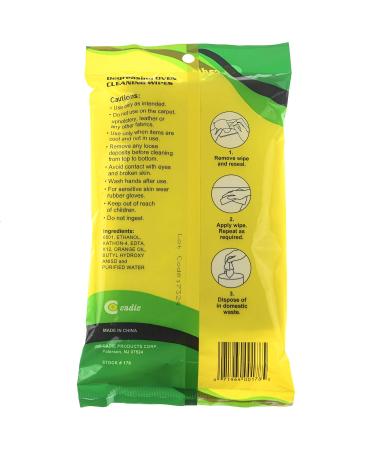 Degreasing Oven Cleaning Wipes - 20 Wipes | Powerful Grease Removal for Kitchen | International Shipping Available - Buy Online on GoSupps.com