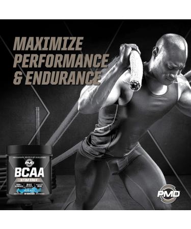 PMD Sports CG5 - Premium Creatine and L-Glutamine Powder (60 Servings) & PMD Sports BCAA Stim Free Amino Acids for Enhanced Recovery Blue Razz (30 Servings) - Buy Online on GoSupps.com