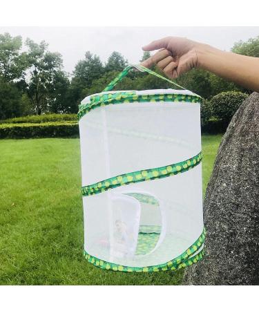 biteatey Butterfly Habitat Collapsible Bug Mesh Cage Insect And Butterfly Habitat Design Collapsible Insect Mesh Cage Breeding Plant Cultivation Greenhouse - Buy Online on GoSupps.com