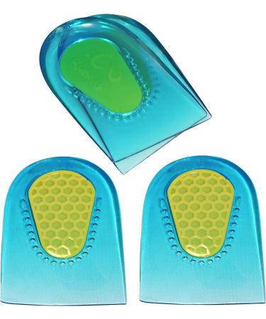 KidSole 2 Pair Slim Gel Heel Cups for Sensitive Heels | Heel Spurs, Plantar Fasciitis, Ankle Pain Relief - Buy Online on GoSupps.com