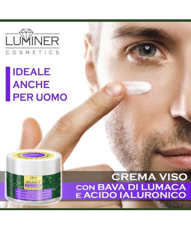 Snail Slime Face Cream 300ml Anti-Wrinkle Face Cream with 70% Snail Slime and Pure Hyaluronic Acid Natural Anti-Sparkle and Anti-Aging Formula with Vitamin C BRIGHTEN - Buy Online on GoSupps.com