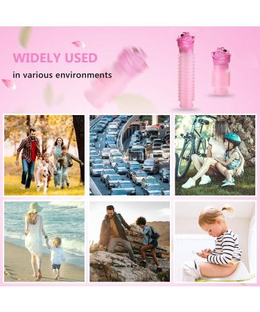 Portable Shrinkable Potty for Toddler Training - Pink Urinal for Boys, Kids, Adults - Ideal for Car Travel and Camping - Buy Online on GoSupps.com
