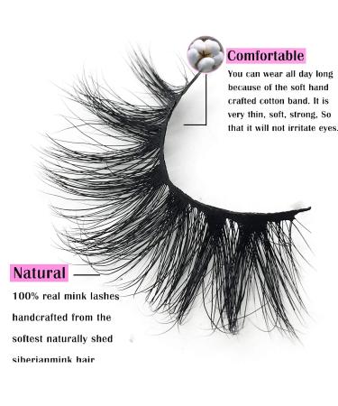 Goo Goo 18mm Natural 3D Layered Mink Lashes - Handmade, Reusable False Eyelashes - Buy Online on GoSupps.com
