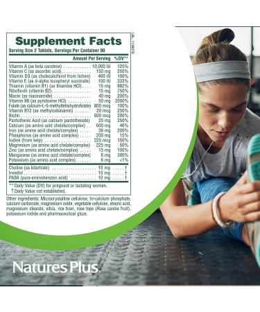 Nature's Plus Ultra Prenatal - 180 Tablets for Optimal Pregnancy Health - Buy Online on GoSupps.com