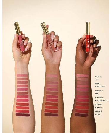 Milani Stay Put Longwear Liquid Lipstick - Smudge-Proof, Kiss-Proof & Fade-Resistant for All-Day Wear - The Moment - Buy Online on GoSupps.com