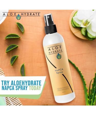 NaPCA Facial Moisturizer Spray - Cooling & Hydrating Face Mist with Pure Sodium PCA Rose Water & Aloe for Refreshing Toning - Buy Online on GoSupps.com