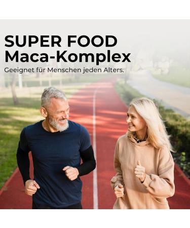 Buy Alphavitalis Maca 8000 Capsules - High-Dose Vegan 180 Capsules - 20:1 Maca Root Extract - Premium Quality German Production - Lab Tested 8000mg per Capsule - Buy Online on GoSupps.com
