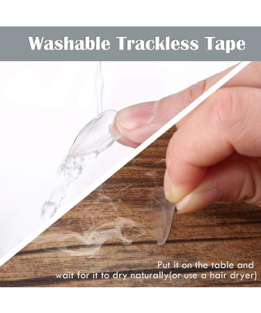 Clear Self Adhesive Dots  Clear Double Sided Stickers Include Square and Round Adhesive Stickers  No Traces Sticky Sticker Double Sided Tape for Classroom Office Home Wall Tile Decoration (280 Pieces) - Buy Online on GoSupps.com