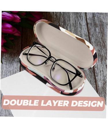 Buy Hapinary 2-in-1 Hard Shell Glasses Case & Contact Lens Container - Durable Outdoor Storage for Travel - White - Buy Online on GoSupps.com