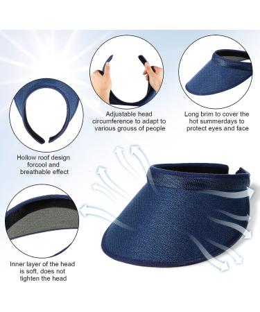 Adjustable Sport Clip-on Visor Hat for Men and Women - 10 Colors Available - Buy Online on GoSupps.com