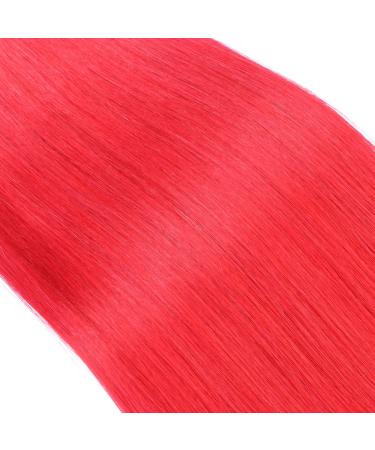 Buy 100% Remy Micro-Ring Hair Extensions - #Red - 60cm - 25 Strands - Easy to Use | Professional Quality - Buy Online on GoSupps.com