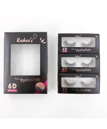 Kashee's Eyelashes - 6 Pairs with Adhesive Included | Premium Quality False Eyelashes for Stunning Looks - Buy Online on GoSupps.com