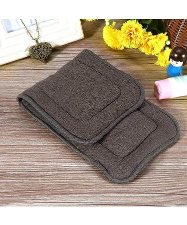 4pcs Washable Bamboo Charcoal Cloth Nappy Liner | Super Absorbent Diaper Insert for Adults - Buy Online on GoSupps.com