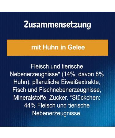 Buy FELIX As Good As It Looks Wet Cat Food in Jelly with Chicken - 26 Pack (2.21kg) | Premium International Shipping - Buy Online on GoSupps.com