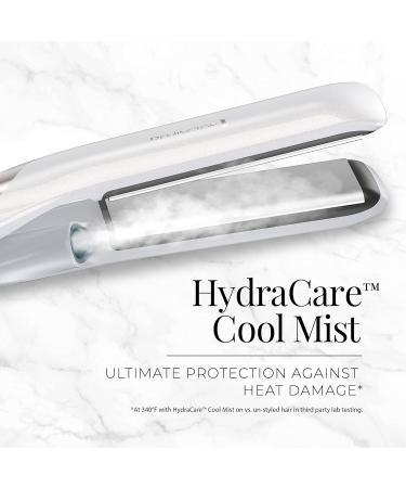 Remington PROLUXE HydraCare 1 Flat Iron - High Heat Hair Straightener with Floating Plates Pearl White/Gray - International Shipping Available - Buy Online on GoSupps.com