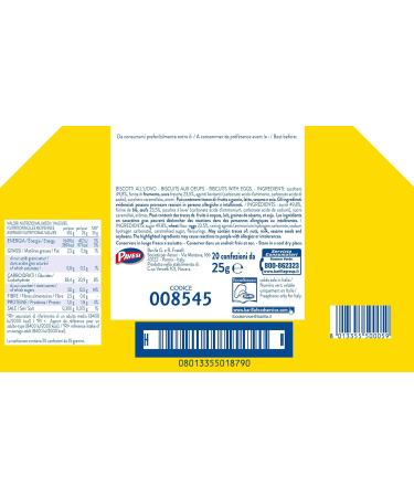 Barilla Pavesi Pavesini Italian Biscuits 25g Pack of 20 - Buy Online on GoSupps.com
