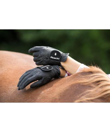 Roeckl Sports Riding Gloves ROECK-Grip PRO - Unisex Summer Gloves | 3 Colors Sizes 6-11 | Premium Quality Equestrian Gear - Buy Online on GoSupps.com
