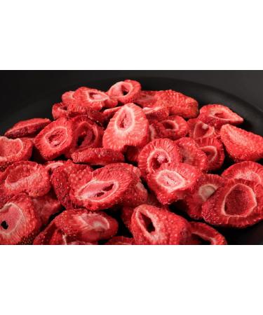  TASTY POTT Tasty Pott Freeze-Dried Strawberry Slices | Fruit Snack | Strawberries | Vegan Food | Dried Fruit | Dried Fruit | Berries | Strawberry | 350g Bag - Buy Online on GoSupps.com