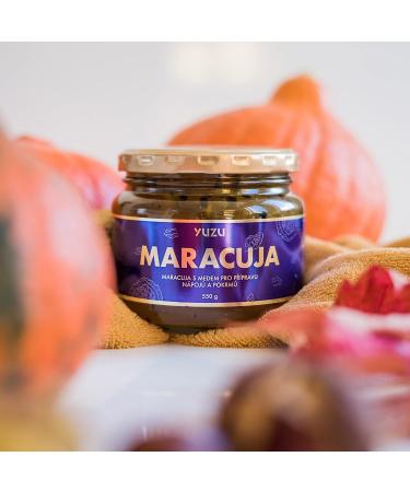 Maracuja with honey for hot and cold drinks and dishes perfect for barbecue. Maracuja product with exotic and aromatic taste vitamins antioxidants and fiber supports immunity 550 g - Buy Online on GoSupps.com