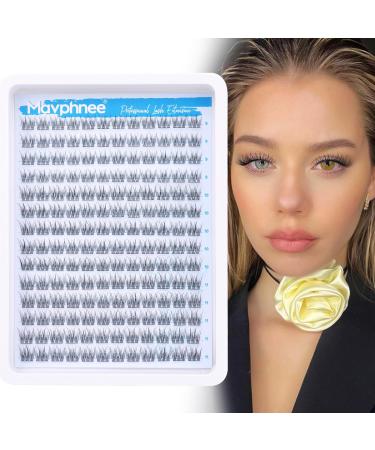 Natural Cluster Lashes CC Curl 168 Pcs Wispy Lash Extensions 9-11MM Mixed Lengths Eyelash Extension Individuals Self Application DIY at Home by Mavphne - Buy Online on GoSupps.com