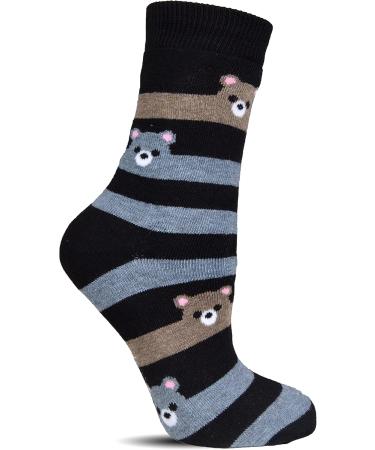 Frostfighter Women's Thermal Socks (6 Pairs) - Winter Ski Full Terry Lining - Sizes 39-42 - Black Grey White Yellow - Buy Online on GoSupps.com