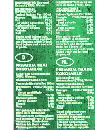 Grace Premium Coconut Milk 1 Litre (6 Pack) - Buy Online on GoSupps.com