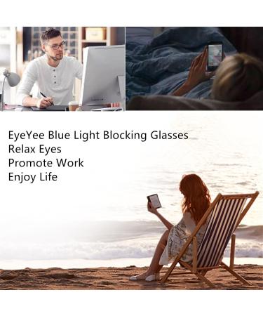 Buy Computer Reading Glasses - Blue Light Blocking Anti-Glare Eyeglasses for Men & Women (Gradient Brown 1.75x - Buy Online on GoSupps.com