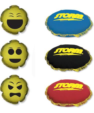 EMAX Bowling Accessories: Storm Grip Bag Scented Grip Sack Rosin Bag & Angry Stormoji Grip Ball - Shop Globally! - Buy Online on GoSupps.com