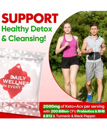 Apple Cider Vinegar Gummies Advanced ACV Gummy with Probiotics BHB B12 and Keto Support - Keto Acv Gummies for Detox Metabolism Digestion Gut & Immune Health - Sugar Free Vegan 180 Counts 180 Count (Pack of 1) - Buy Online on GoSupps.com