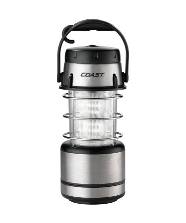 COAST EAL15 60 Lumen Dual Color LED Emergency Area Lantern with Smart Switch and Flashing Red Light Mode, Runtime up to 50 hours 50 Hour Runtime, Dual Color, 4 x C