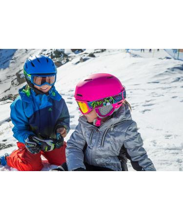 Giro Unisex Rev Ski & Snowboard Goggles - One Size Penguin Pop/Amber Pink Lens | International Shipping Available - Buy Online on GoSupps.com