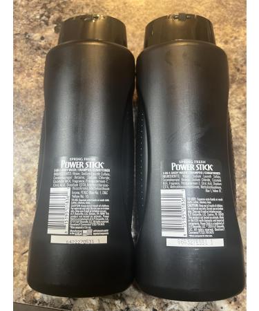 Power Stick 3-in-1 Body Wash Shampoo & Conditioner - Spring Fresh 22.5fl oz | International Shipping Available - Buy Online on GoSupps.com