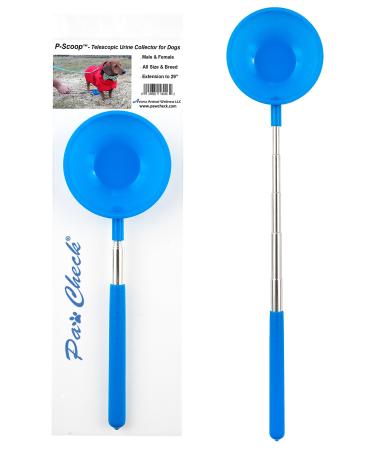 PawCheck P-Scoop Dog Urine Collector - Telescopic Dog Urine Catcher extends to 29"