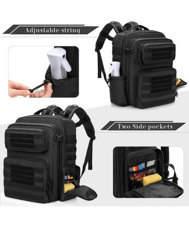 BAFASO Travel Barber Case - Stylish Black Barber Bag for Styling Tools - Buy Online on GoSupps.com